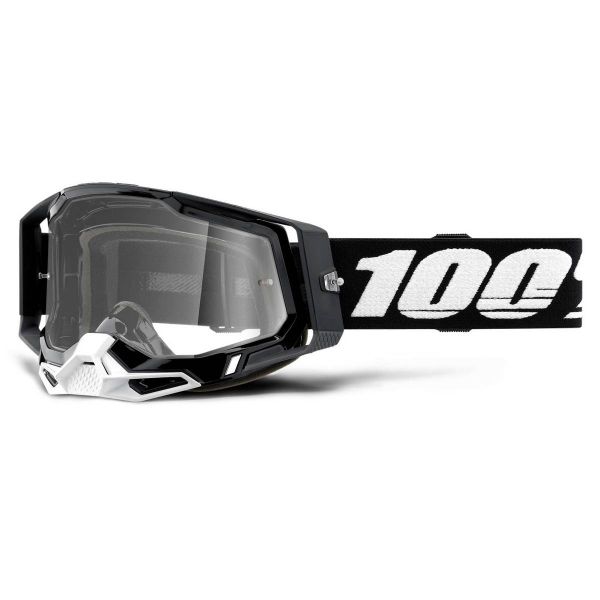 Maschera Cross 100% Racecraft 2 Black