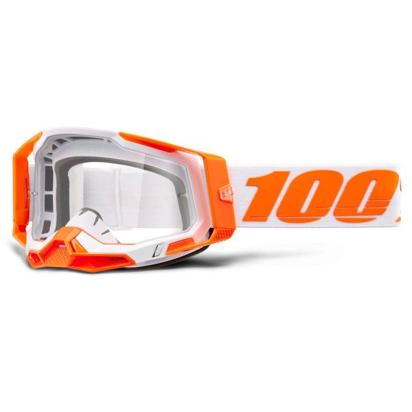 Maschera Cross 100% Racecraft 2 Orange