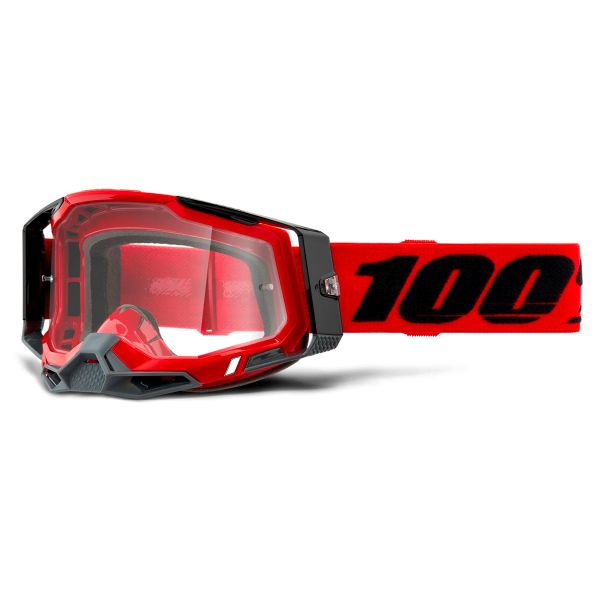 Maschera Cross 100% Racecraft 2 Red