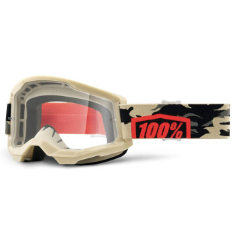Maschera Cross 100% Strata 2 Kombat Maschera Cross 100% Strata 2 Kombat