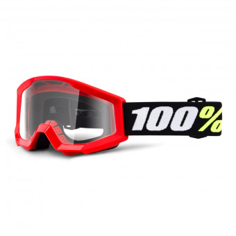 Maschera Cross 100% Strata Mini Red Maschera Cross 100% Strata Mini Red