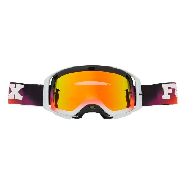 Maschera Cross FOX Airspace Streak White