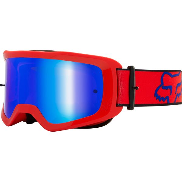 Maschera Cross FOX Main II Oktiv Spark Fluo Red