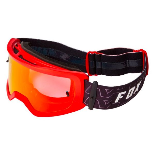 Maschera Cross FOX Main II Peril Spark Fluo Red
