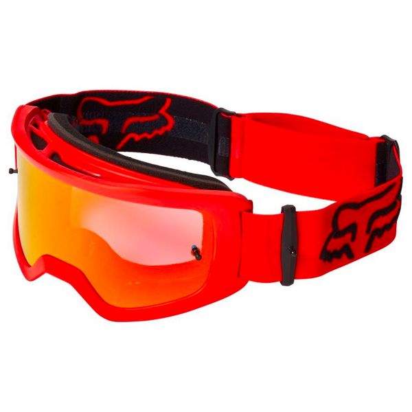 Maschera Cross FOX Main II Stray Spark Fluo Red