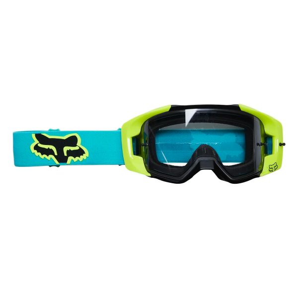Maschera Cross FOX Vue Stray Teal Maschera Cross FOX Vue Stray Teal