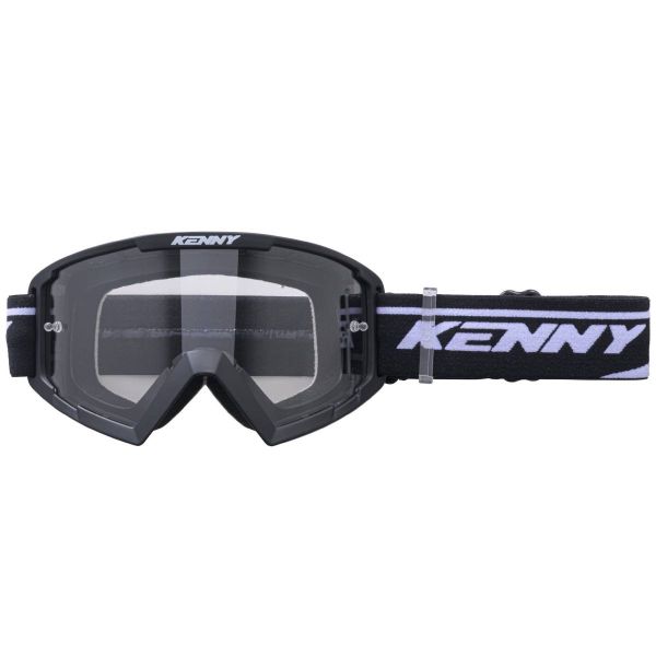 Maschera Cross Kenny Maschera nera da pista MX