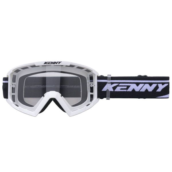 Maschera Cross Kenny MX Track Maschera bianca