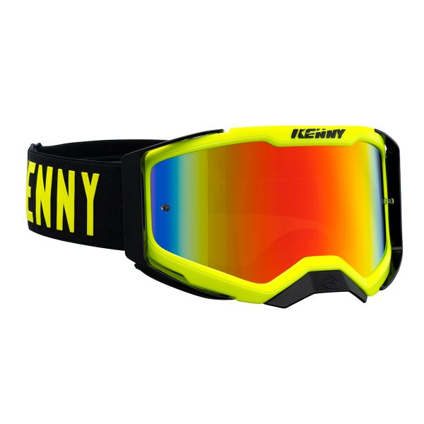 Maschera Cross Kenny Performance Level 2 Neon Yellow