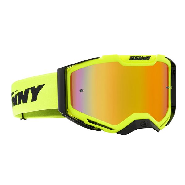 Maschera Cross Kenny Ventury Phase 1 Neon Yellow