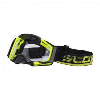 Maschera Cross Scorpion Googles Neon Yellow Black Maschera Cross Scorpion Googles Neon Yellow Black