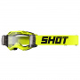Maschera Cross SHOT Assault 2.0 Neon Yellow Roll-Off