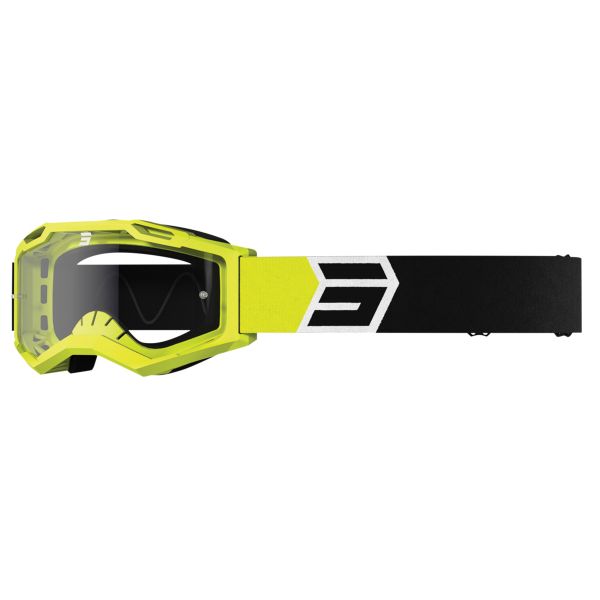Maschera Cross SHOT Assault 2.0 Solar Neon Yellow