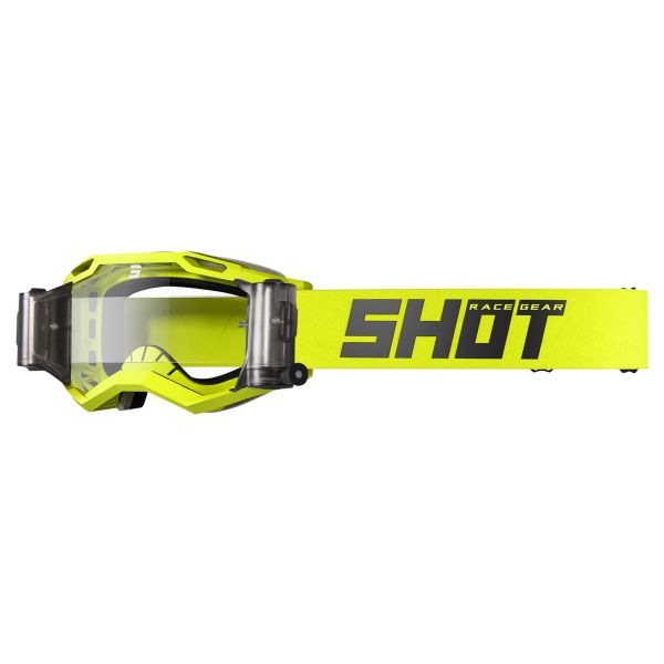 Maschera Cross SHOT Iris 2.0 Neon Yellow Roll-Off Maschera Cross SHOT Iris 2.0 Neon Yellow Roll-Off