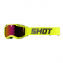 Maschera Cross SHOT Iris 2.0 Neon Yellow