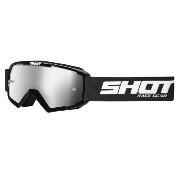 Maschera Cross SHOT Rocket Black Iridium Lens Bambino