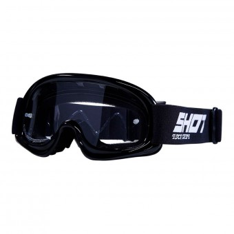 Maschera Cross SHOT Upper Nero Bambino Maschera Cross SHOT Upper Nero Bambino