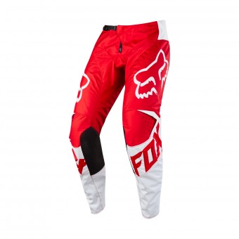 Pantalone Cross FOX 180 Race Red White Pant 002