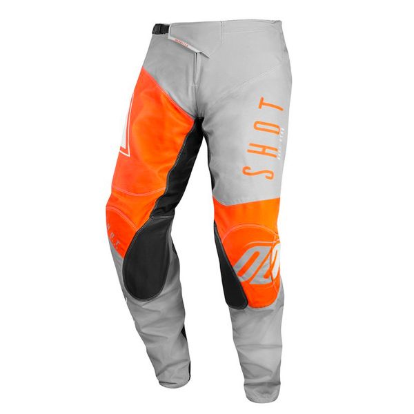 Pantalone Cross SHOT Aerolite Alpha Light Grey Orange Pant