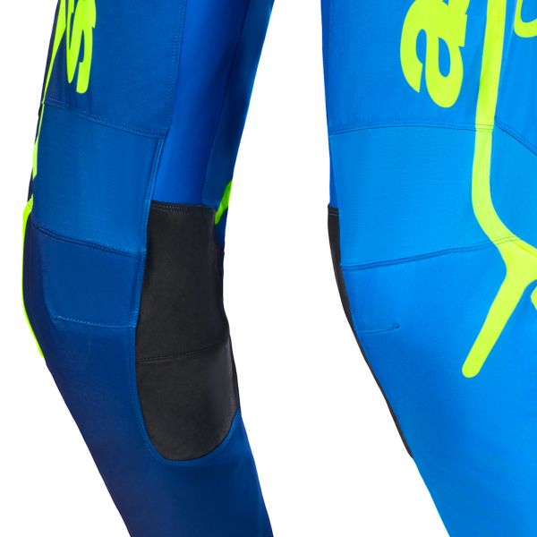 Alpinestars Fluid Apex Pants Blue Yellow Fluo