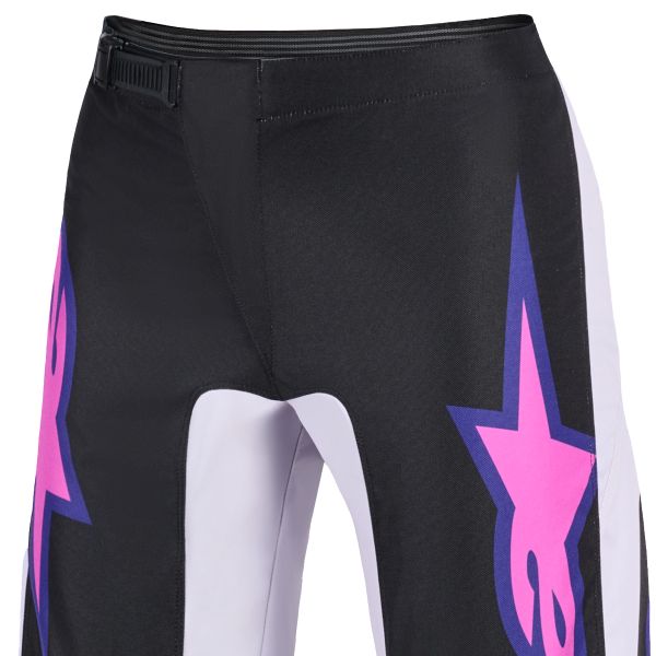 Alpinestars Fluid Grid Pants Black Light Gray Purple