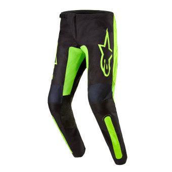 Pantalone Cross Alpinestars Fluid Lurv Black Yellow Fluo Pant