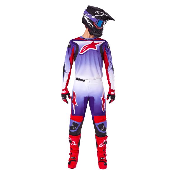 Alpinestars Fluid Wurx Pants Purple Bright Red