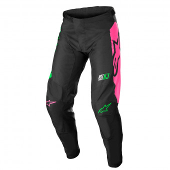 Pantalone Cross Alpinestars Racer Compass Nero Verde Neon Rosa Fluo Pant Pantalone Cross Alpinestars Racer Compass Nero Verde Neon Rosa Fluo Pant