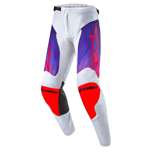 Pantalone Cross Alpinestars Racer Hoen Light Grey Hot Orange Black Pant