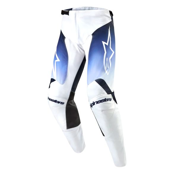Pantalone Cross Alpinestars Racer Hoen White Dark Navy Light Blue Pant