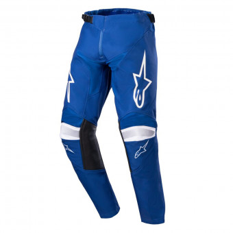 Pantalone Cross Alpinestars Racer Narin Blue Ray White Pant Bambino