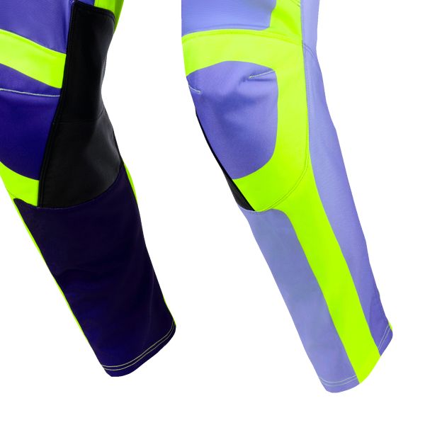 Alpinestars Racer Portl Pants Purple Yellow Fluo
