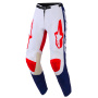 Pantalone Cross Alpinestars Racer Riway Pants White Blue Red