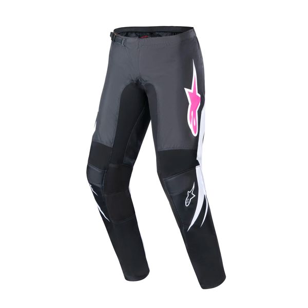 Pantalone Cross Alpinestars Stella Fluid Black White Pant