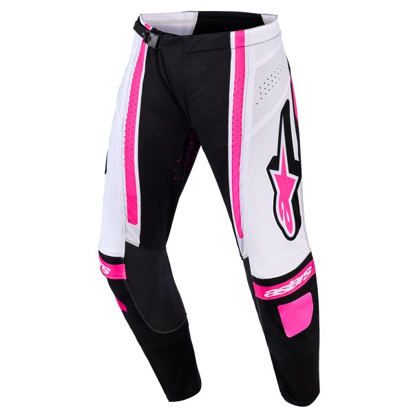 Pantalone Cross Alpinestars Stella Techstar Nomur Pants Black White Fuchsia