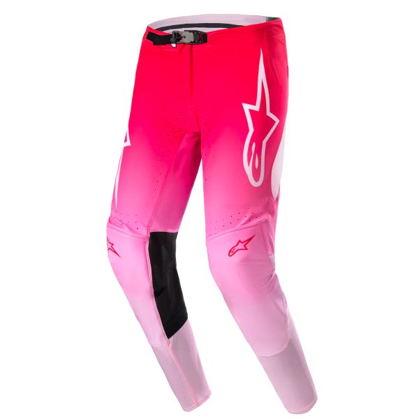 Pantalone Cross Alpinestars Supertech Dade Red Berry Lilac Pant