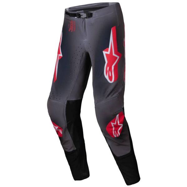 Pantalone Cross Alpinestars Supertech Lipan Pants Smoke Bright Red