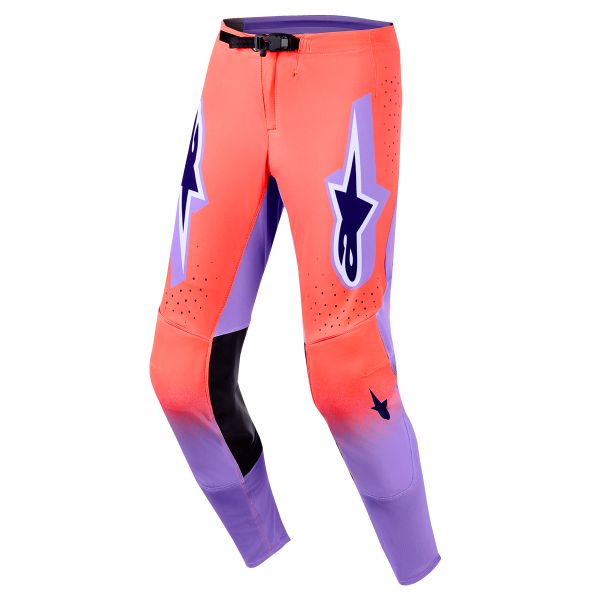 Pantalone Cross Alpinestars Supertech Scenz Pants Hot Coral Purple
