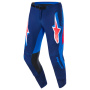 Pantalone Cross Alpinestars Supertech Vista Pants Dark Navy Hot Coral Cobalt