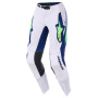 Pantalone Cross Alpinestars Supertech Vista Pants Light Gray Yellow Fluo Blue