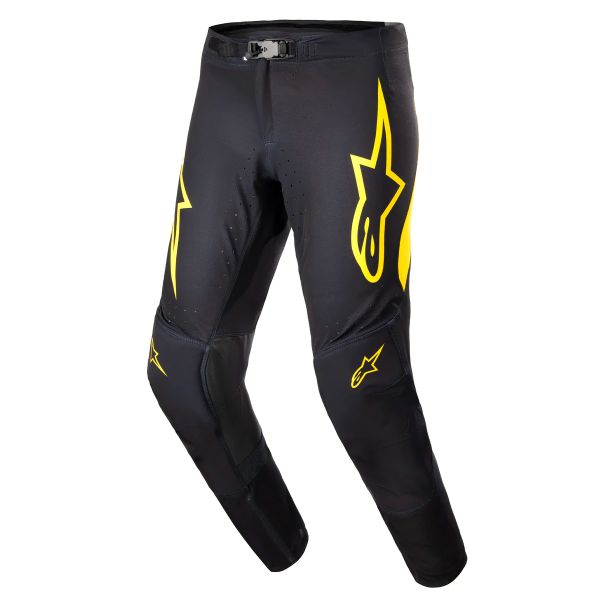 Pantalone Cross Alpinestars Supertech Ward Black Yellow Pant