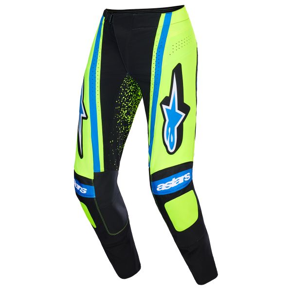 Pantalone Cross Alpinestars Techstar Nomur Pants Dk Navy Yllw FL Ucla Blue