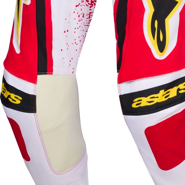 Alpinestars Techstar Nomur Pants Light Gray Red Black