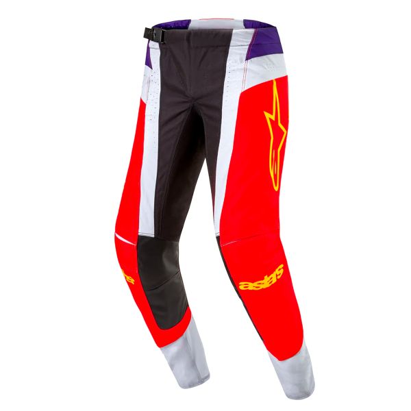 Pantalone Cross Alpinestars Techstar Ocuri Hot Orange Purple Black Pant