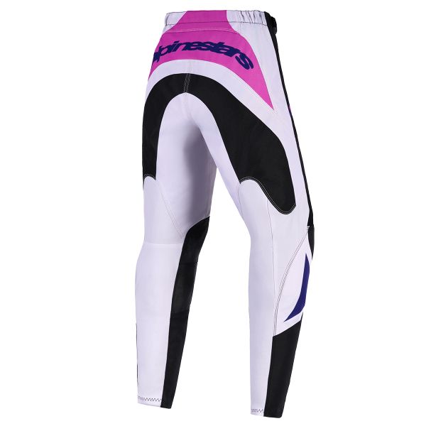 Alpinestars Youth Fluid Grid Pants Black Light Gray Purple