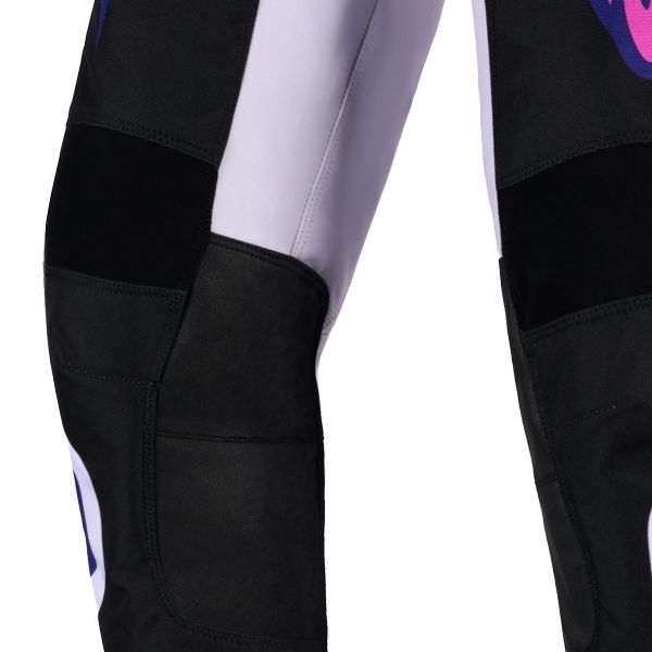 Alpinestars Youth Fluid Grid Pants Black Light Gray Purple