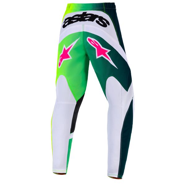 Alpinestars Youth Fluid Portl Pants Green White Black