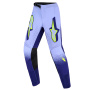 Pantalone Cross Alpinestars Youth Supertech Scenz Pants Purple Yellow Fluo