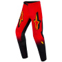 Pantalone Cross Alpinestars Youth Supertech Scenz Pants Red Black Yellow
