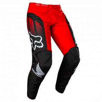 Pantalone Cross FOX 180 Honda Black Red Pant